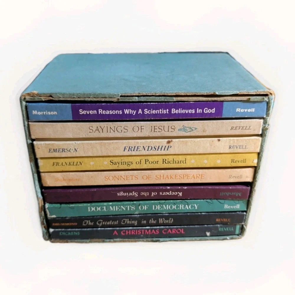 Vintage Collection Fleming H Revell Book Set Keepers Of Springs Shakespeare